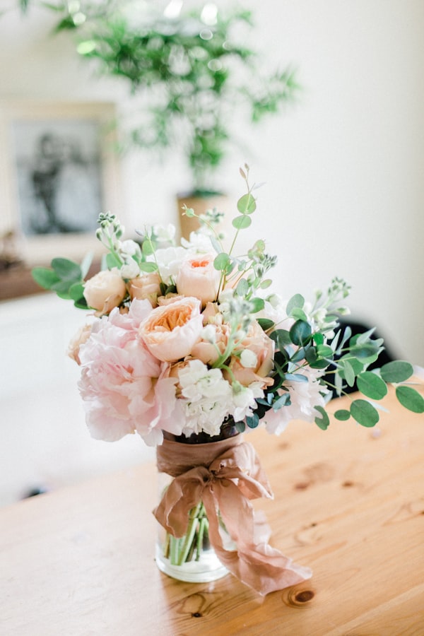 Floral studio arrangement